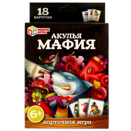 Карточная игра Акулья мафия Умные игры