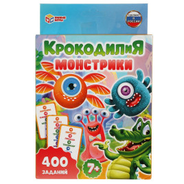КрокодилиЯ Монстрики, 80 карточек, серия Умные игры