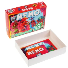 Карточная игра Мемо "Кейв Клаб (50 карточек) Умные игры