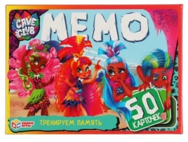 Карточная игра Мемо "Кейв Клаб (50 карточек) Умные игры