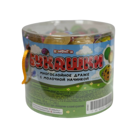 Драже содержащие какао с молочной начинкой ''Букашки'' 2гр*100шт